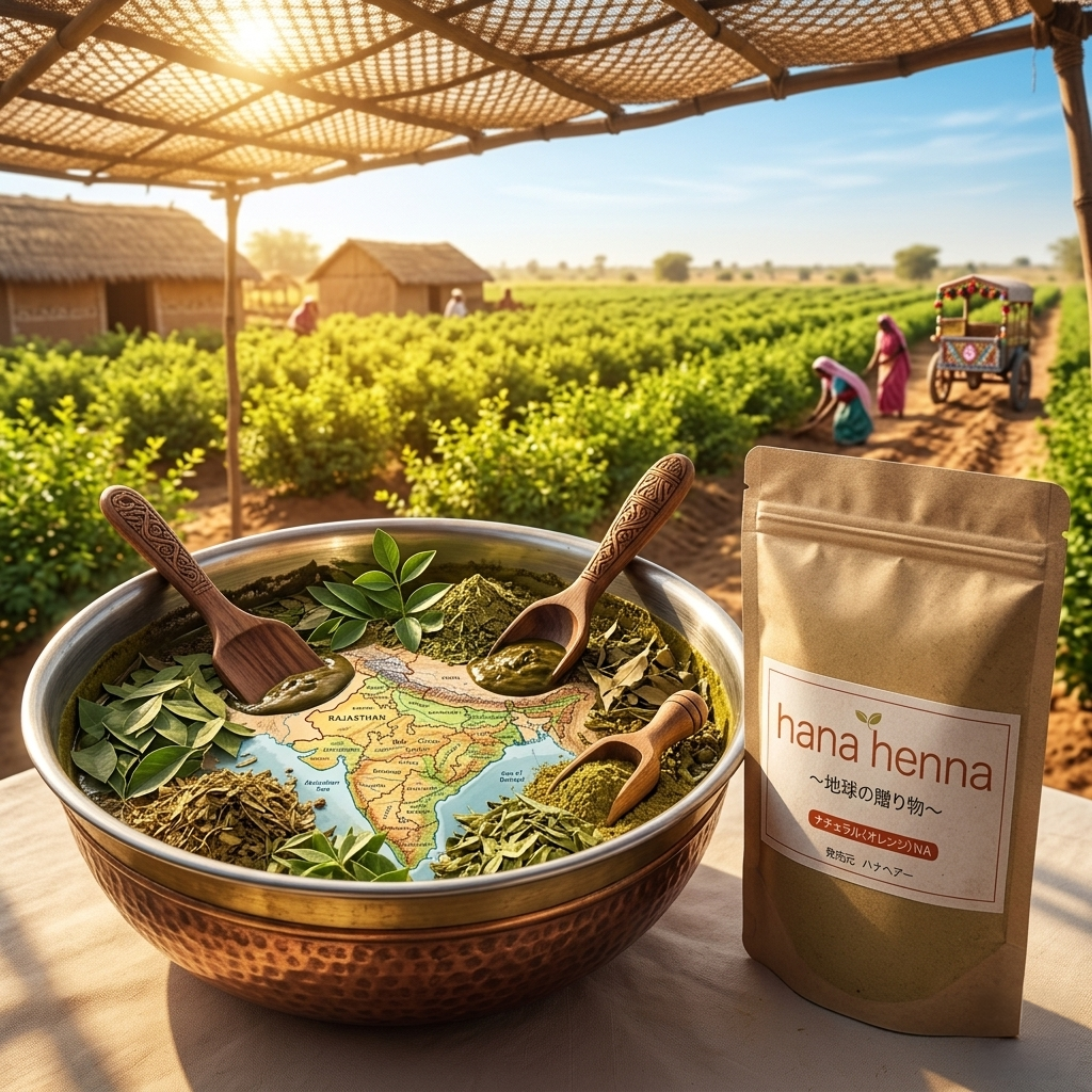 天然100％ハナヘナ｜SEA BRIDGE hairstudio